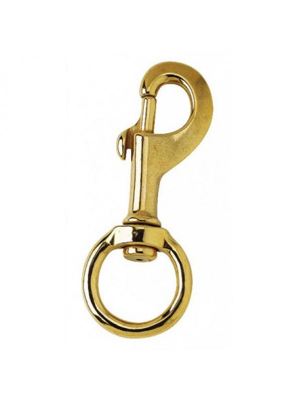 Moschettone Swivel Girevole Tondo 30mm